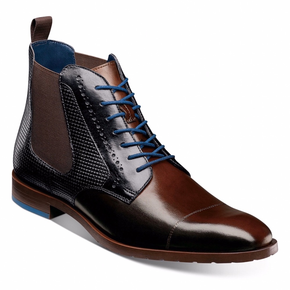 Men’s Rigby Cap-Toe Boots. - Picture 1 of 8